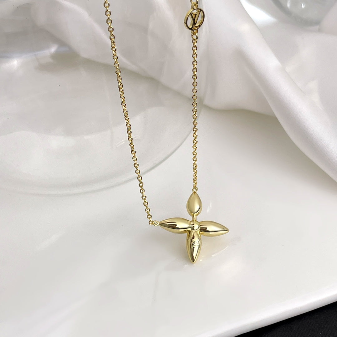 [Baslove]LOUISETTE GOLD NECKLACE