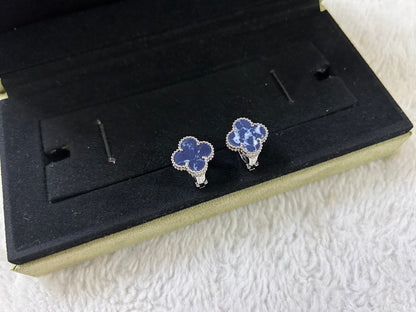 [Baslove]CLOVER PIETERSITE MEDIUM STUD EARRINGS