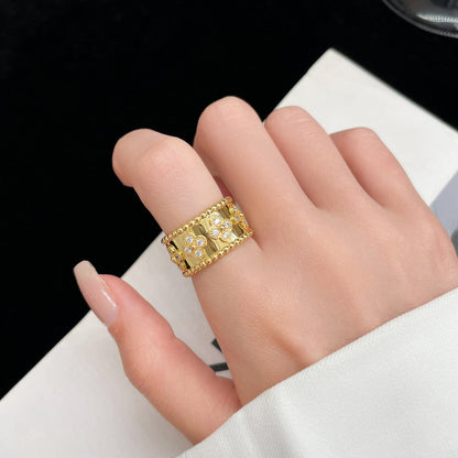 [Baslove]PERLEE DIAMOND LARGE RING