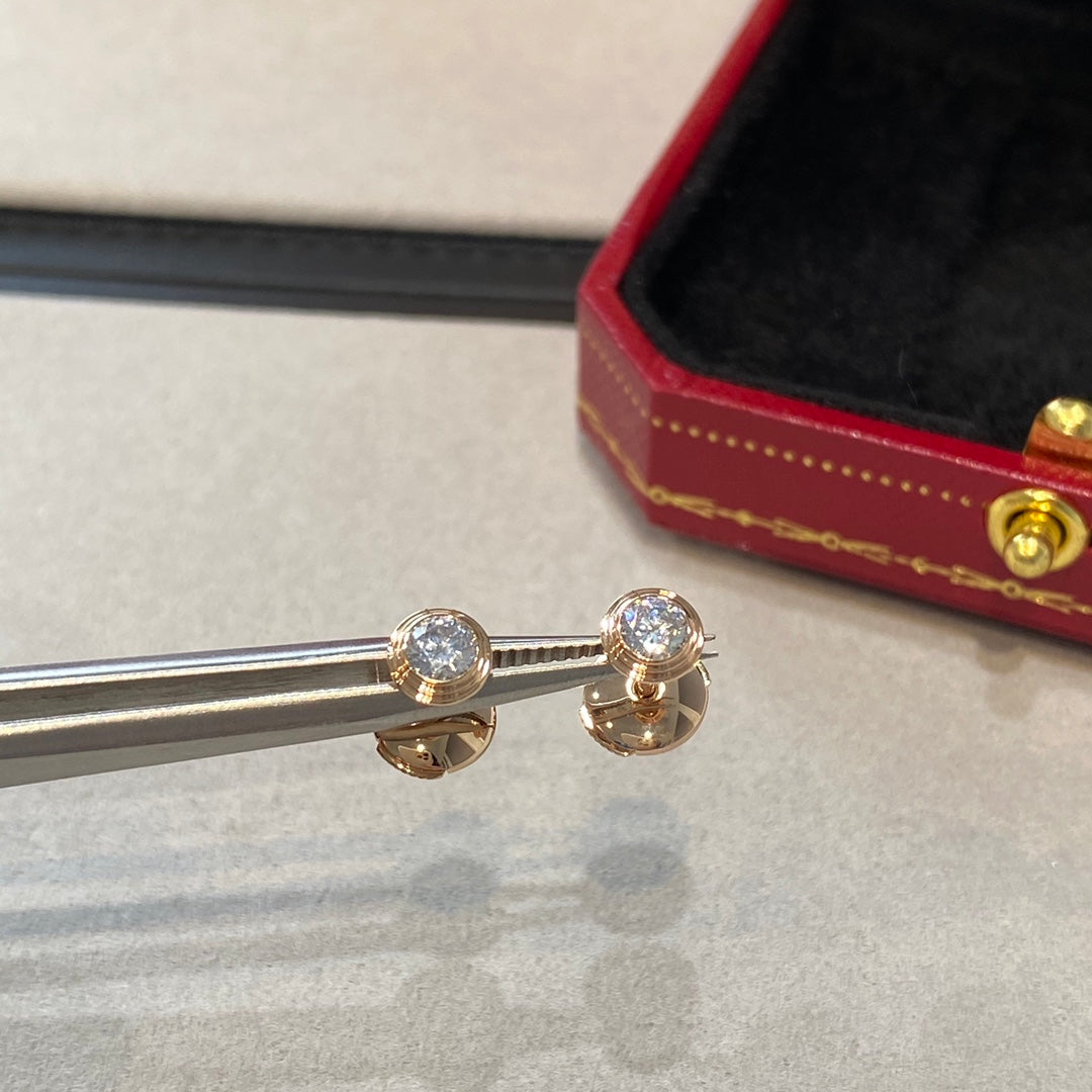 [AURORA]DAMOUR DIAMOND EARRINGS
