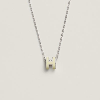 [Baslove]HM CLIC YELLOW ENAMEL GOLD NECKLACE