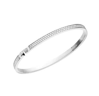 [Baslove]LIENS VIDENCE DIAMOND PAVED BRACELET