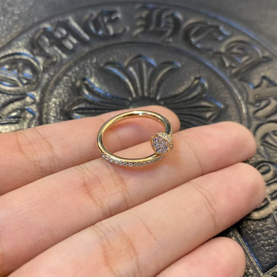 [AURORA]JUSTE RING 1,8 MM GOLDDIAMANTEN