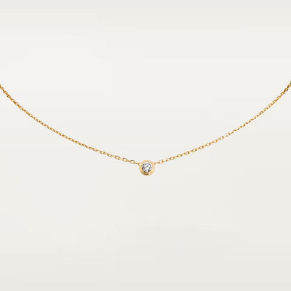 [AURORA]DAMOUR DIAMOND NECKLACE