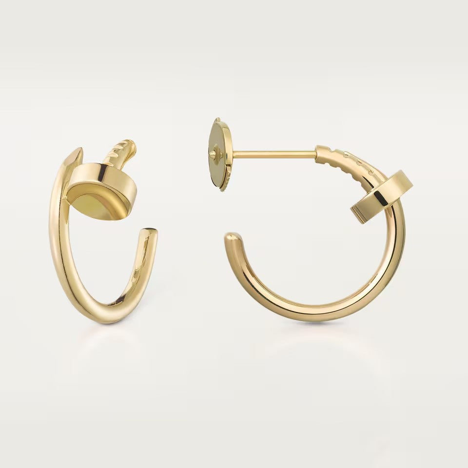 [AURORA]JUSTE NO DIAMOND SMALL EARRINGS