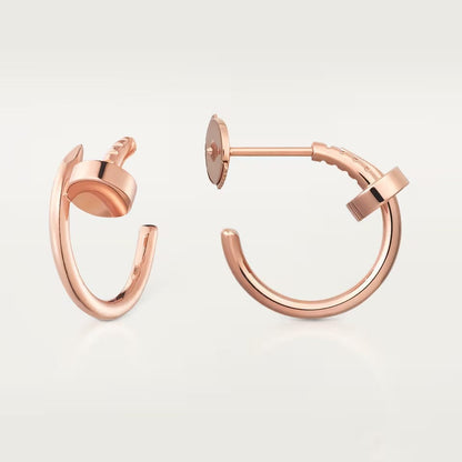 [AURORA]JUSTE NO DIAMOND SMALL EARRINGS