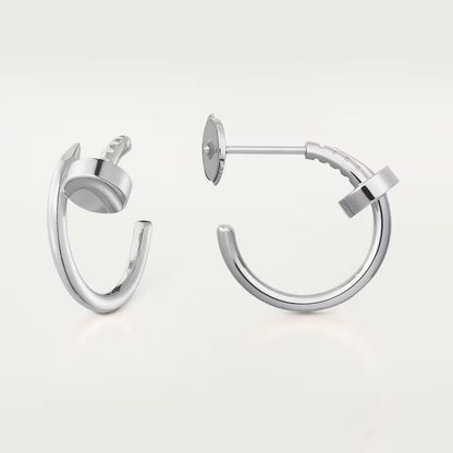 [AURORA]JUSTE NO DIAMOND SMALL EARRINGS