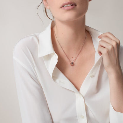 [AURORA]LOVE 6 DIAMOND PENDANT NECKLACE
