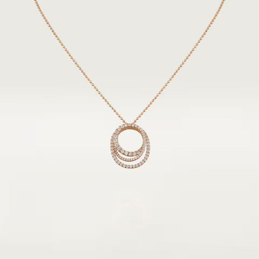 [AURORA]ETINCELLE  FULL DIAMOND NECKLACE