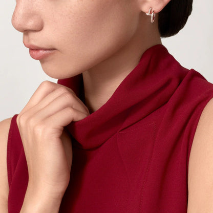 [AURORA]JUSTE FULL DIAMOND SMALL EARRINGS