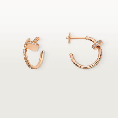 [AURORA]JUSTE FULL DIAMOND SMALL EARRINGS