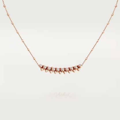 [AURORA]CLASH  MEDIUM DIAMOND NECKLACE