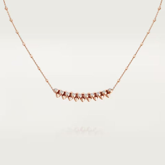 [AURORA]CLASH  MEDIUM DIAMOND NECKLACE