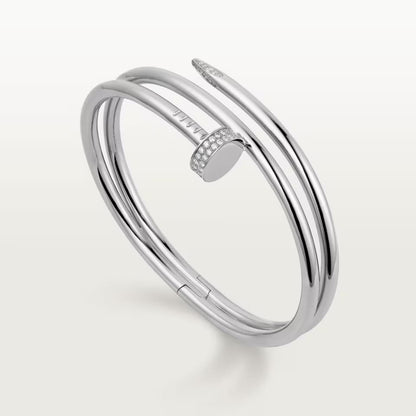 [AURORA]JUSTE BRACELET 3.5MM DOUBLE ROW DIAMOND