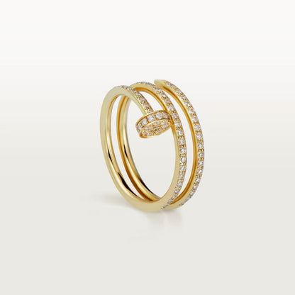 [AURORA]JUSTE RING 4.8MM FULL DIAMOND