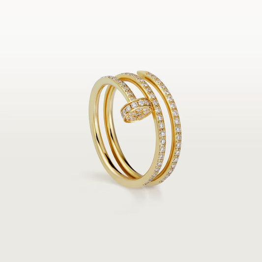 [AURORA]JUSTE RING 4.8MM FULL DIAMOND