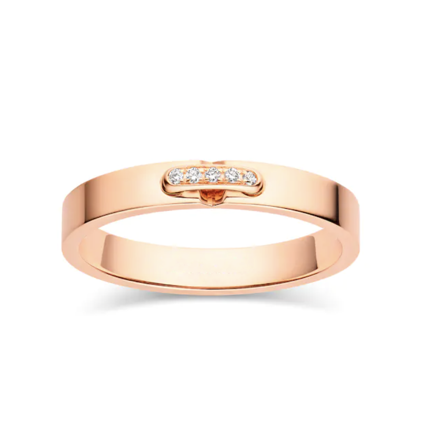 [Baslove]ALLIANCE LIENS VIDENCE DIAMOND 3MM RING