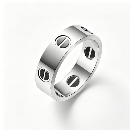 [AURORA]LOVE RING 5.5MM NO DIAMONDS  CERAMIC