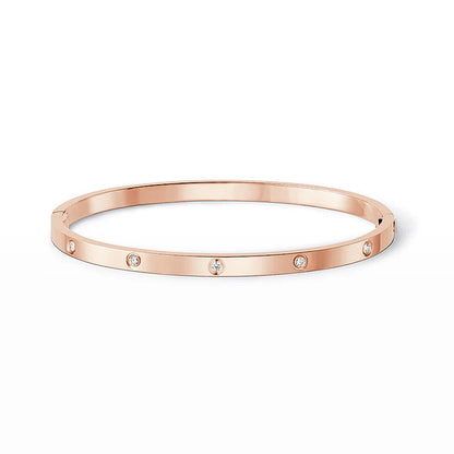[AURORA]LOVE BRACELET 3.65MM 10 DIAMONDS