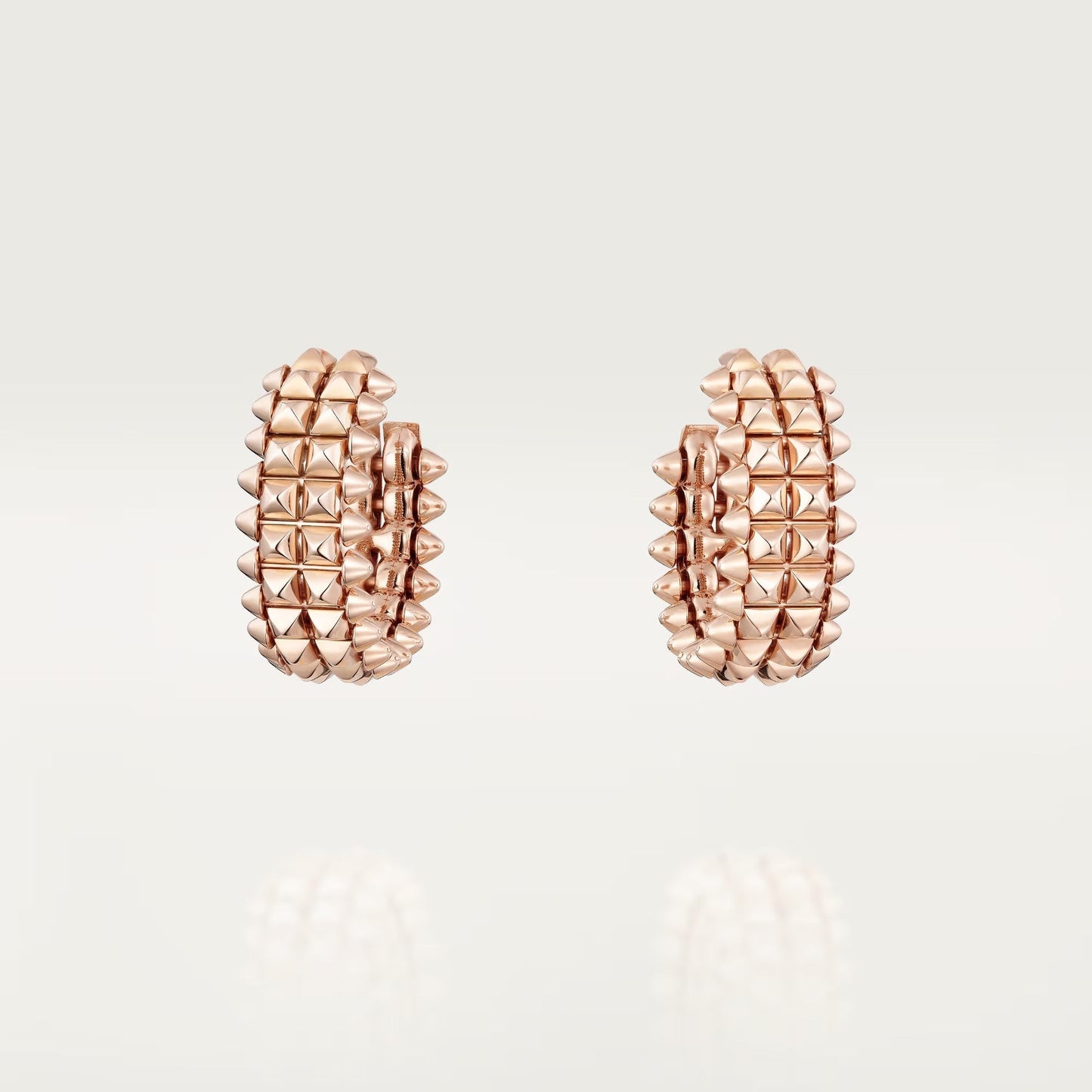 [AURORA]CLASH 9.2MM DOUBLE ROW EARRINGS