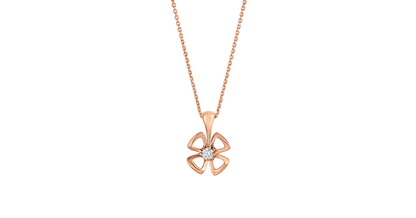 [Baslove]FIOREVER NECKLACE DIAMOND CENTER