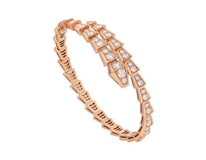 [Baslove]SERPENTI BRACELET 6.8MM PINK GOLD DIAMOND