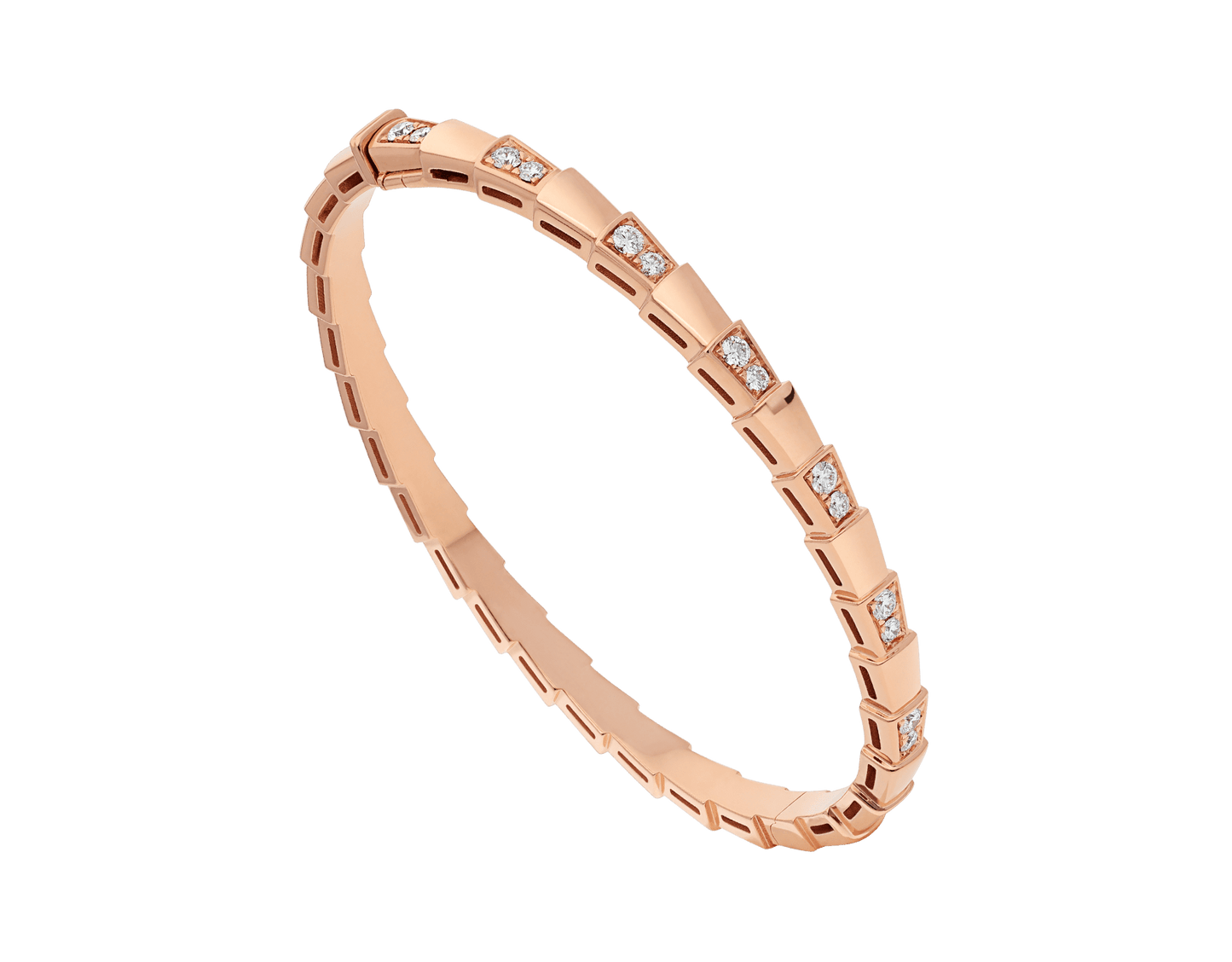 [Baslove]SERPENTI BRACELET PINK GOLD DIAMOND