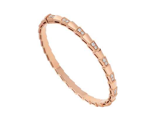 [Baslove]SERPENTI BRACELET PINK GOLD DIAMOND