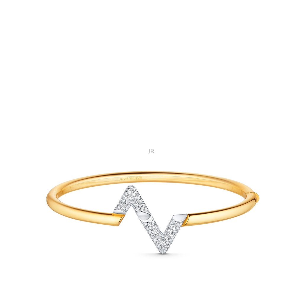 [Baslove]VOLTE UPSITE DOWN GOLD DIAMOND BRACELET