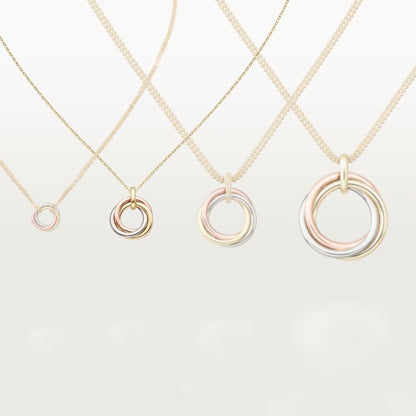 [AURORA]TRINITY SMALL NECKLACE