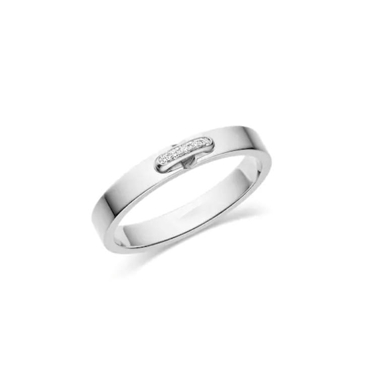 [Baslove]ALLIANCE LIENS VIDENCE DIAMOND 3MM RING