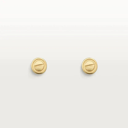 [Baslove]LOVE EARRINGS GOLD 10MM