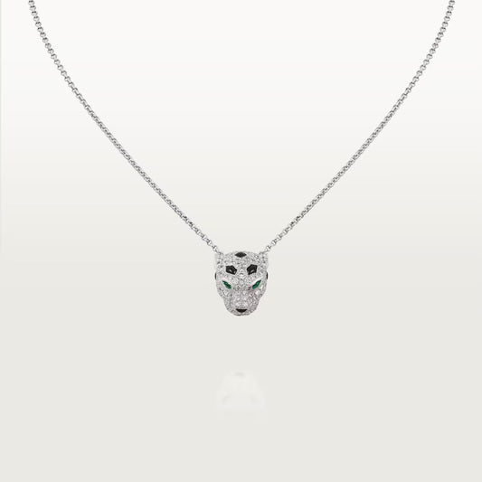 [AURORA]PANTHERE FULL DIAMOND NECKLACE