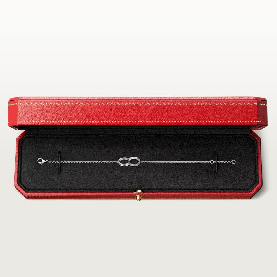 [AURORA]LOVE BRACELET DOUBLE RING