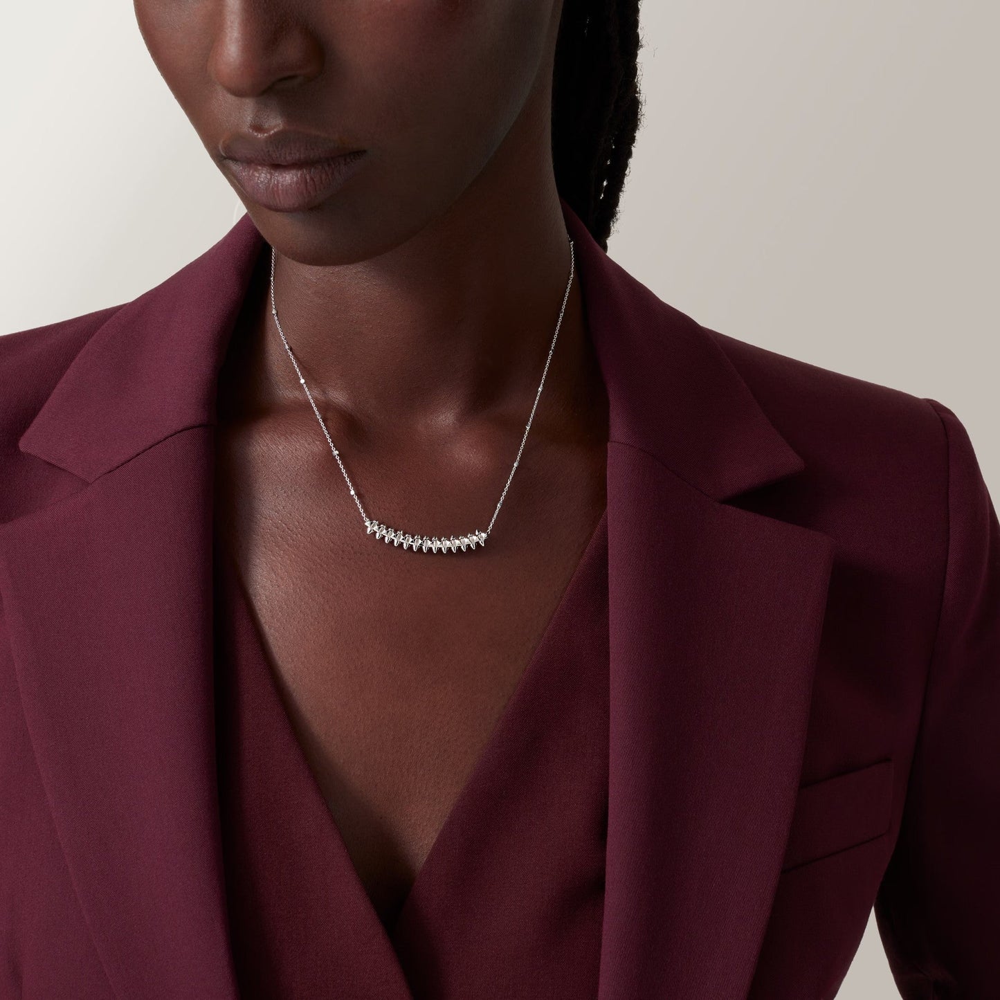 [AURORA]CLASH  SMALL NECKLACE