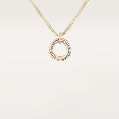 [AURORA]TRINITY MEDIUM  DIAMONDS NECKLACE