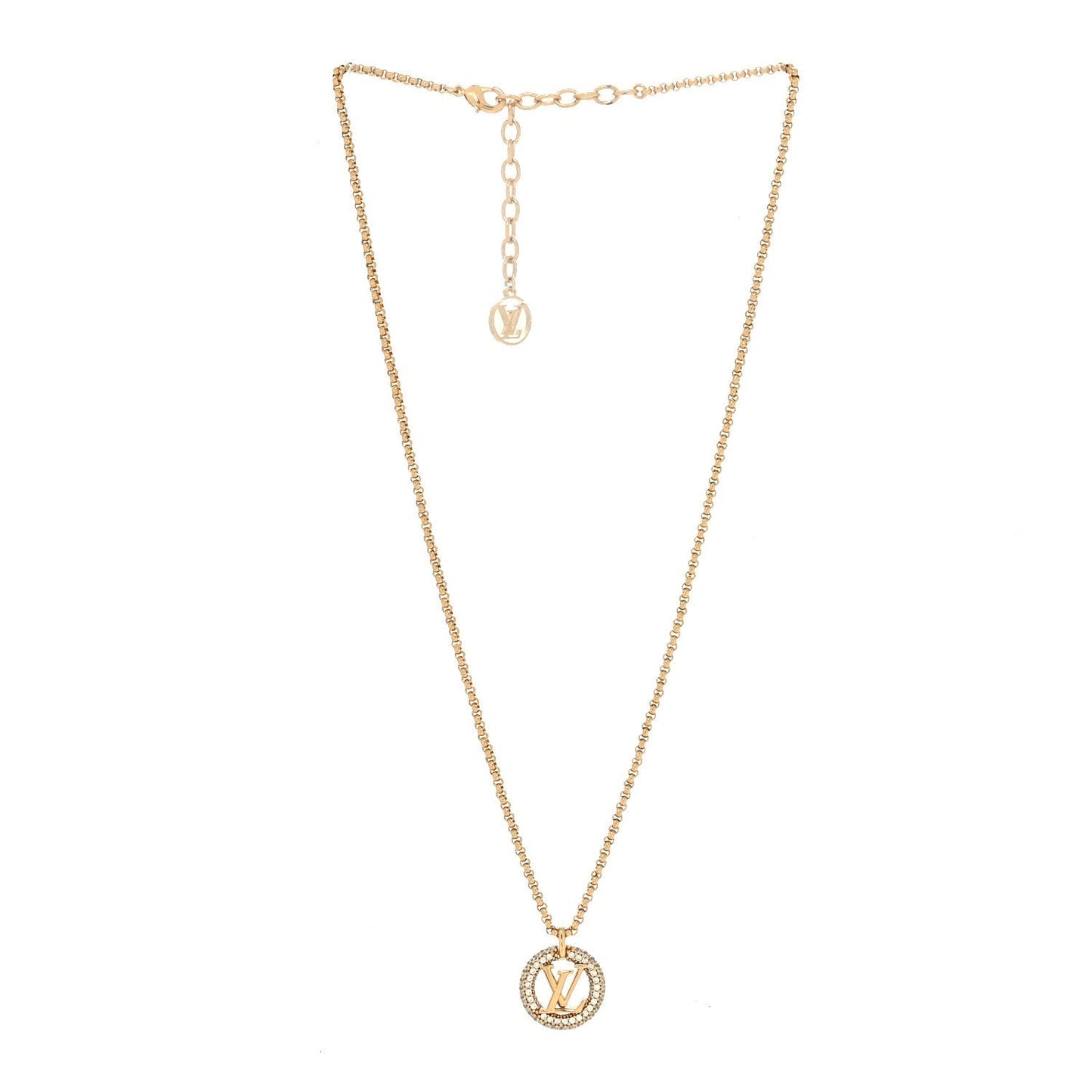 [Baslove]BY NIGHT DIAMOND PAVED NECKLACE