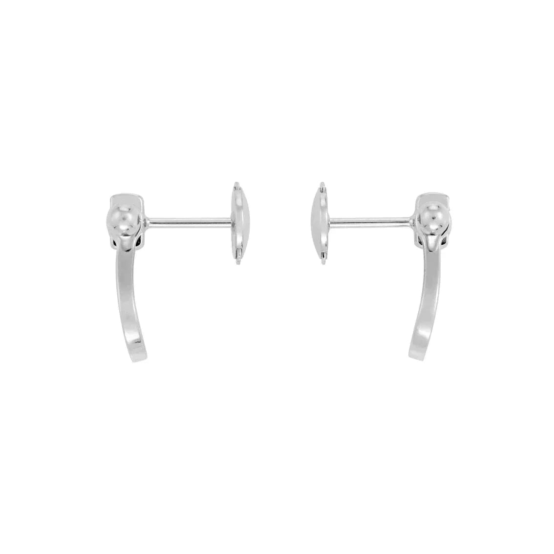 [Baslove]FORCE 10 FULL DIAMOND STUD EARRINGS MINI MODEL