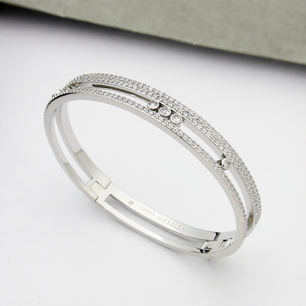 [AURORA]Move Romane pavé bangle