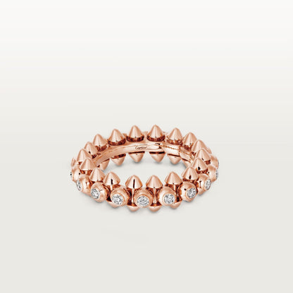 [AURORA]CLASH 6.8MM DIAMOND MEDIUM RING