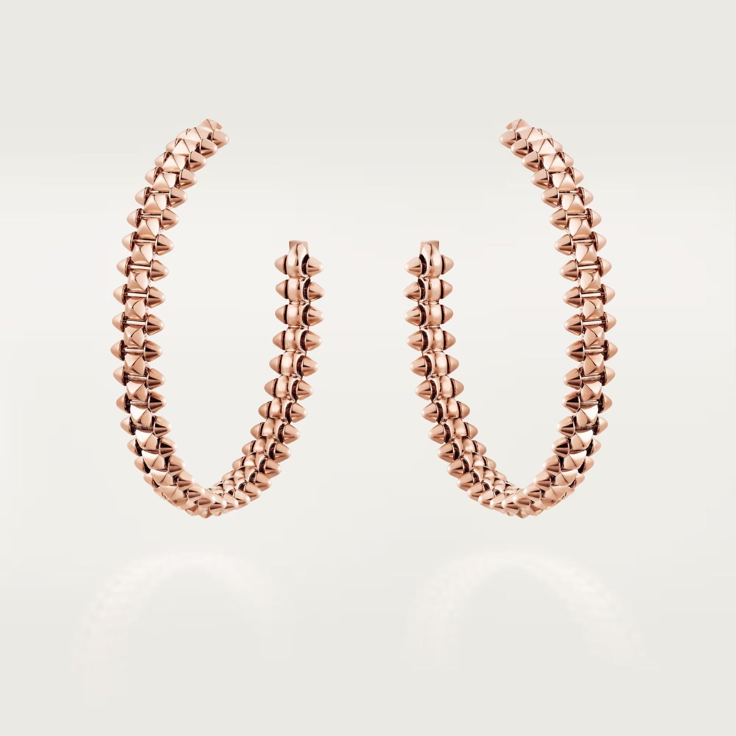[AURORA]CLASH HOOP LARGE EARRINGS