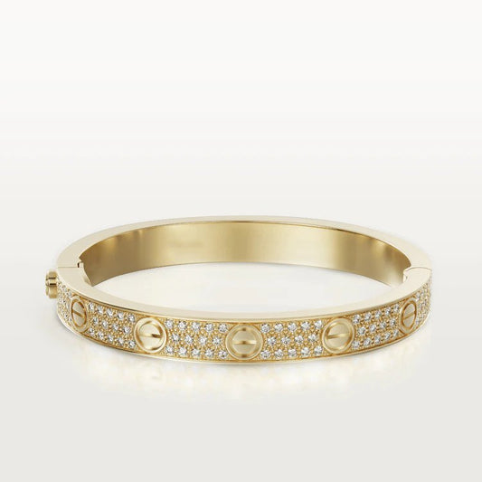 [Baslove]LOVE BRACELET 6.1MM DIAMOND-PAVED