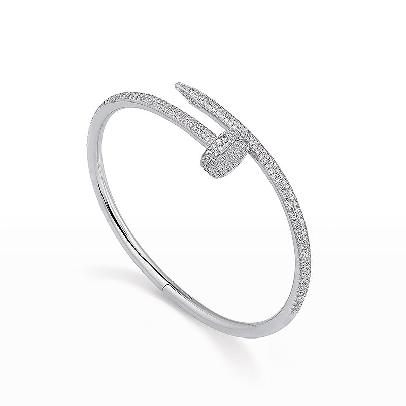 [Baslove]JUSTE BRACELET 3.5MM ALL DIAMONDS