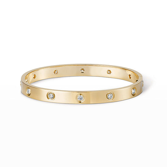 [Baslove]LOVE BRACELET 6.1MM 10 DIAMONDS