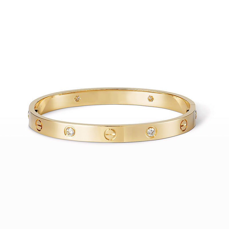 [Baslove]LOVE BRACELET 6.1MM 4 DIAMONDS