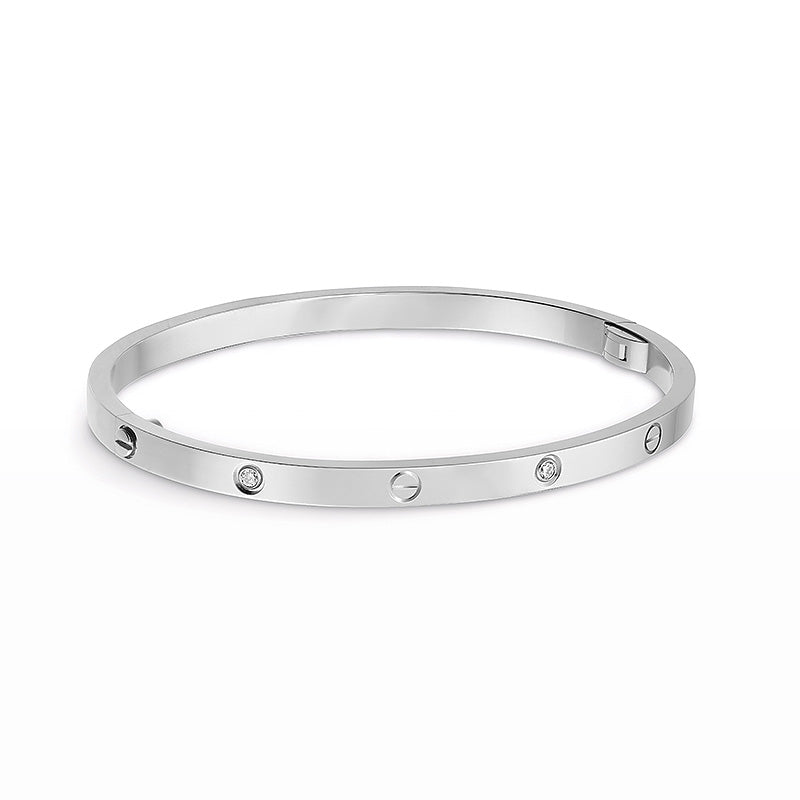 [Baslove]LOVE BRACELET 3.65MM 6 DIAMONDS