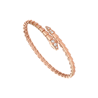 [Baslove]SERPENTI BRACELET DIAMONDS PINK GOLD