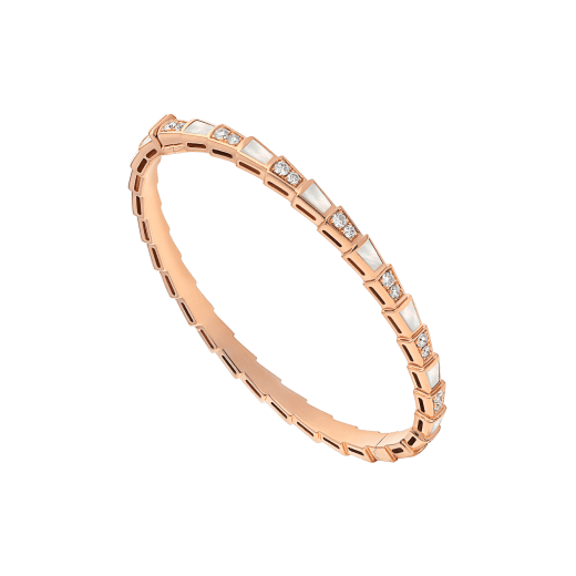 [Baslove]SERPENTI BRACELET PINK GOLD MOP DIAMOND