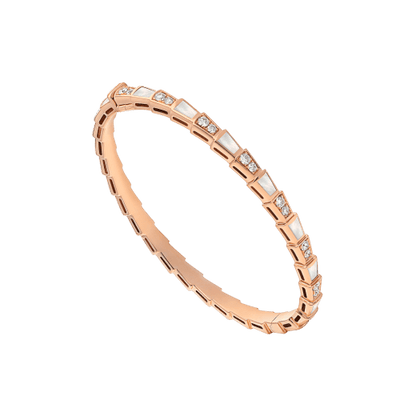 [Baslove]SERPENTI BRACELET PINK GOLD MOP DIAMOND