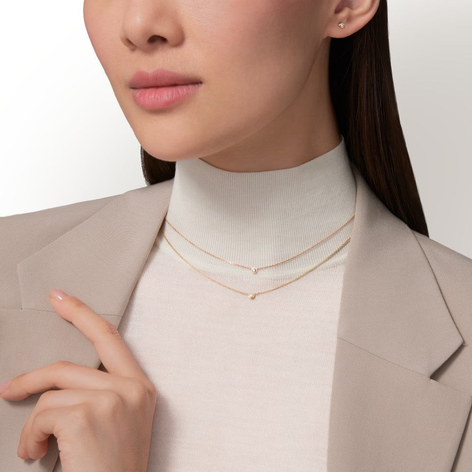 [AURORA]DAMOUR DIAMOND NECKLACE